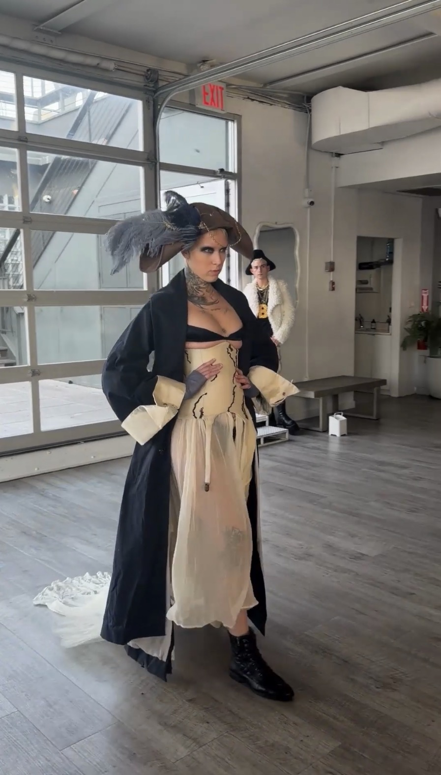 Morte Della Vita Abyssal look at The Last Human Fashion Show
