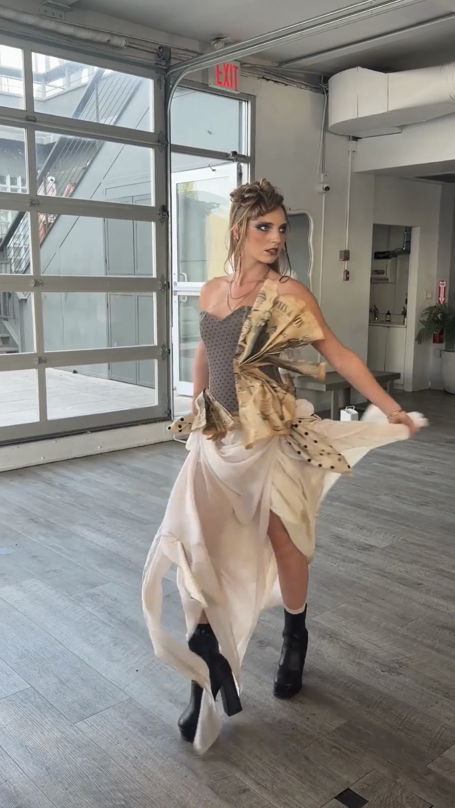 Morte Della Vita Abyssal look at The Last Human Fashion Show