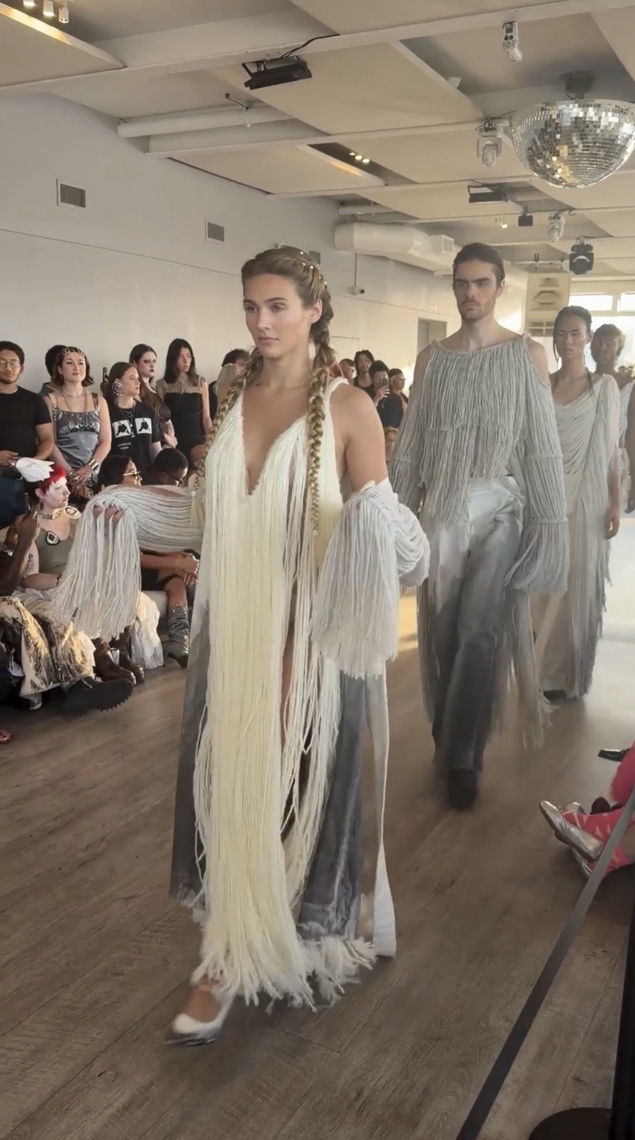 Yejin Han look at The Last Human Fashion Show