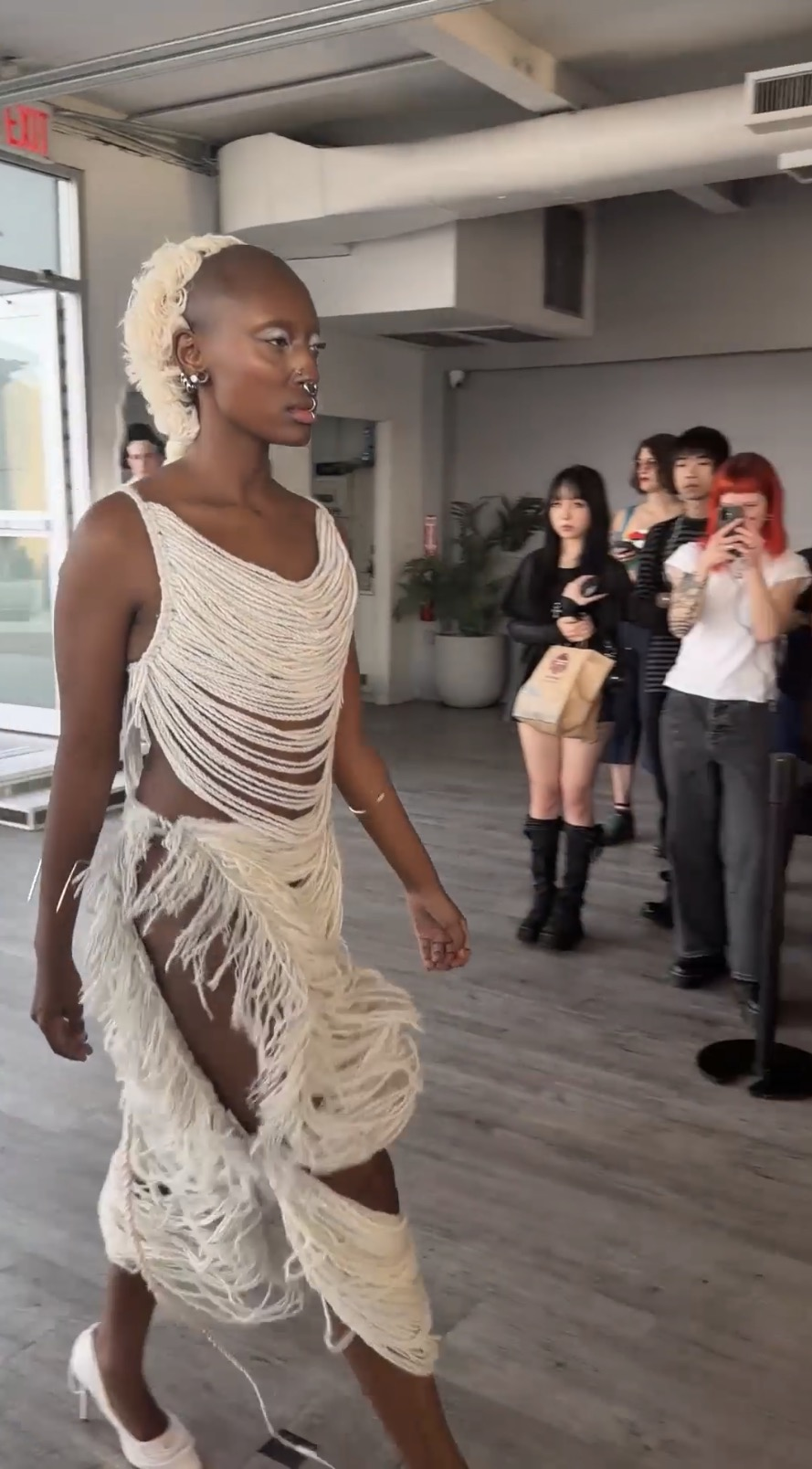 Yejin Han look at The Last Human Fashion Show